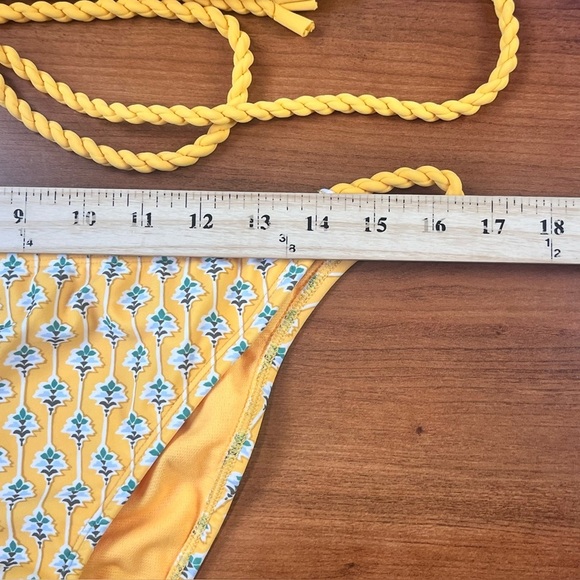 Rhode x Target Dainty Lotus Bikini Sz L Bottoms XL Top In Excellent Condition - Picture 14 of 16